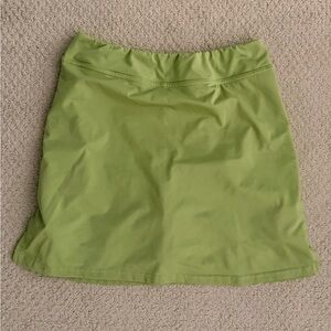 Green Women's Athletic Skort